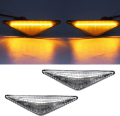Produktbild von 2x LED Seitenblinker Blinker in Weiss SET für Ford Focus 1 I / Mondeo 3 III