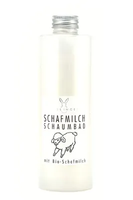 Image de Haslinger Vorteilset Schafmilch Schaumbad, 400 ml Art.Nr. 6041 + Croll & Denecke Naturschwamm 9cm M096