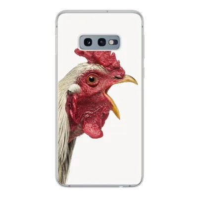 Produktbild von MuchoWow® Handyhülle Schutzhülle Hülle für Samsung Galaxy S10e Hahn - Tiere - Bauernhoftiere - Jungen - Kinder - Mädchen Silikon Softcase Handy Hülle - Handy