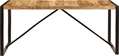 Produktbild von vidaXL Esstisch 180x90x75 cm Massivholz Mango