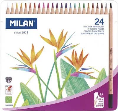 Immagine prodotto di Pastelli 24 Colori Metallizzati. Milano