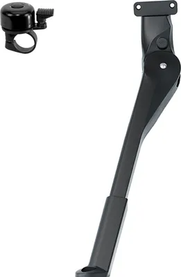 Image de Hebie 0667 E Support arrière pour vélo Abstellheld 40 Noir  avec sonnette maxxi4you