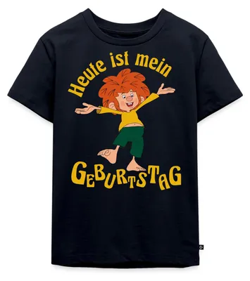 Produktbild von Spreadshirt Pumuckl Mit Spruch Heute ist Mein Geburtstag Kinder Premium T-Shirt, 110/116 (4 Jahre), Navy