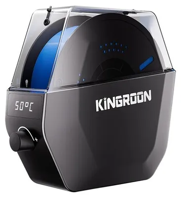 Zdjęcie produktu dla KINGROON KR01 – suszarka do filamentów do drukarek 3D, suszarka termoobiegowa 360°, 24-godzinne suszenie dla filamentów PLA, PETG, ABS, TPU, wtyczka EU