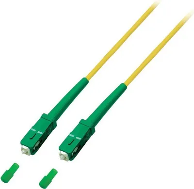 Produktbild von OS2 simplex Glasfaserkabel SC/APC-SC/APC 20m