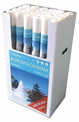 Zdjęcie produktu dla Agrowłóknina zimowa biała do roślin 0,8 x 10 m