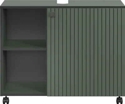 Immagine prodotto di mobile bagno trendteam Pure Bliss verde melamina L/A/D ca. 80/64/42 cm