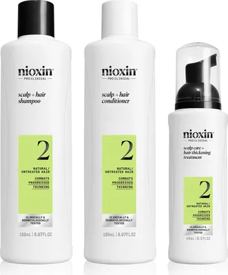 Immagine prodotto di SYSTEM 2 - Kit - Trattamento per capelli naturali con indebolimento avanzato 3 unità