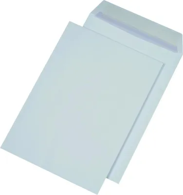 Produktbild von 100 Mailmedia® Versandtaschen / DIN B4 / haftklebend / Farbe: weiß