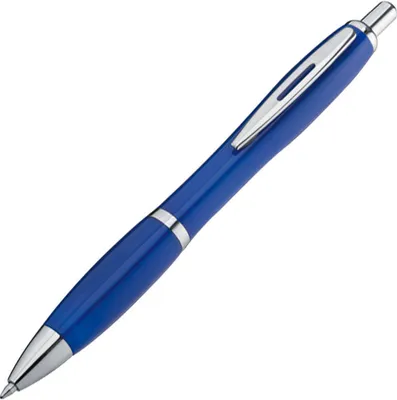 Produktbild von 25x Kugelschreiber / mit Metallclip / Farbe: blau