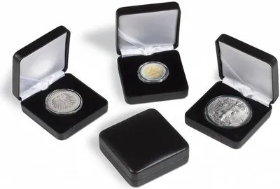 Produktbild von Münzetui NOBILE, 53 mm, schwarz
