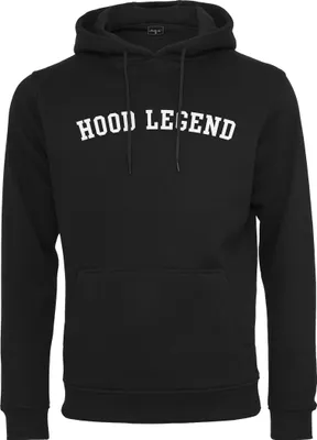 Produktbild von MISTER TEE Hood Legend Hoody MT503, color:black, groesse herren:XL