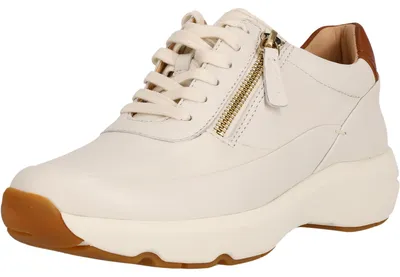 Produktbild von CLARKS Sneaker Tivoli mit seitlichem Reißverschluss 1238 Off White Lea 40