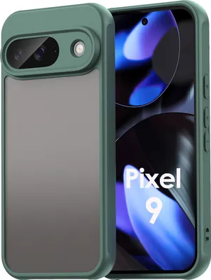 Produktbild von Handyhülle für Google Pixel 9 Matt Stoßfest Schutzhülle Back cover in Grün