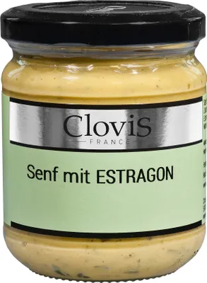 Produktbild von Senf mit Estragon, 200 ml