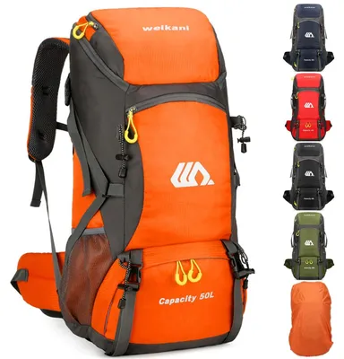 Produktbild von 30L Leichter Wanderrucksack - Faltbarer Tagesrucksack für Camping und Trekking