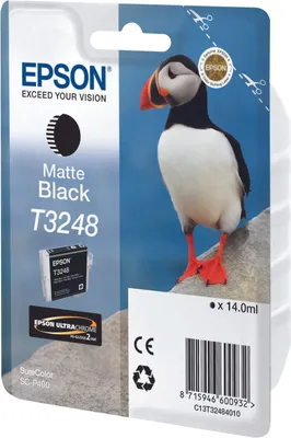 Produktbild von Epson Tintenpatrone matte black T 324                     T 3248