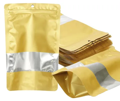 Zdjęcie produktu dla 30 sztuk zamykanych torebek z okienkiem do przechowywania żywności