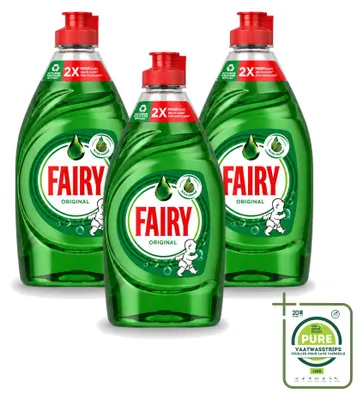 Produktbild von 3 x Fairy Original Spülmittel - 320 ml - Großpackung - 3 Stücke