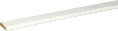 Produktbild von Wandleiste Esche weiß 2400 x 30 x 6 mm
