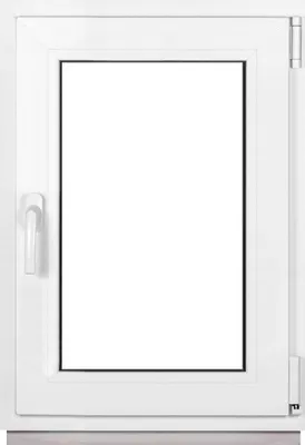 Immagine prodotto di Finestra Framex per cantina Finestra in PVC Bianco Larghezza x altezza 55 x 75 cm (550 x 750 mm) doppia (32 mm) rotazione/inclinazione DIN destra - Premium - Tutte le misure