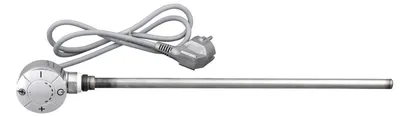 Produktbild von Aqualine Heizstab mit Thermostat, geradem Kabel, 400 W, Chrom