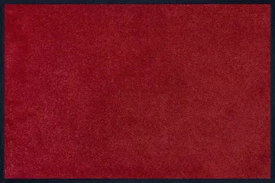 Immagine prodotto di Omgoods - Tappetino lavabile per porta, colore rosso, 40x60 cm, adatto per interni ed esterni