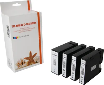 Produktbild von [ MultiPack ] Tinte/Tintenpatrone 4.3-PGI-2500XLmulti kompatibel mit Canon PGI-2500XLmulti [ 9254B004 ]