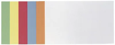 Produktbild von FRANKEN Moderationskarten Rechteck selbstklebend 98 x 149 mm 300 Karten