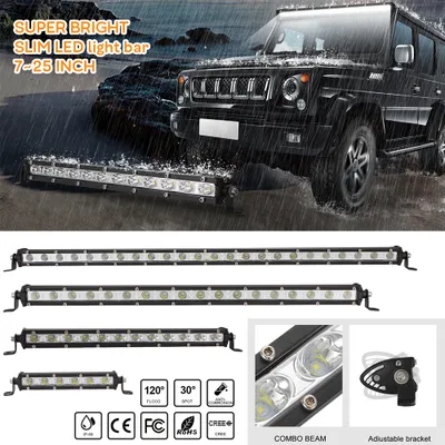 Productafbeelding van 8-inch LED-werklampen, superdun, voor auto's en SUV's, 8 inch