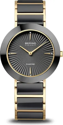 Produktbild von Bering 11435-732 Damenuhr Diamant Keramik 35mm 3ATM