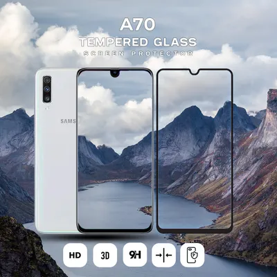 Obrázek produktu pro Samsung Galaxy A70 - tvrzené sklo 9H - 3D ochrana displeje v super kvalitě