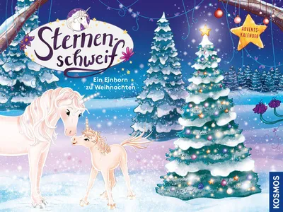 Immagine prodotto di Chapman, L: Sternenschweif Adventskalender, Ein Einhorn zu W