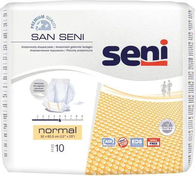 Produktbild von San Seni Normal Vorlagen  10 Stück
