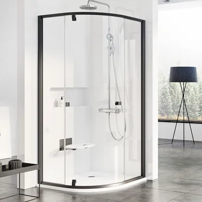 Obrázok produktu pre Sprchový kút RAVAK Pivot PSKK3-90 black+Transparent 37677300Z1