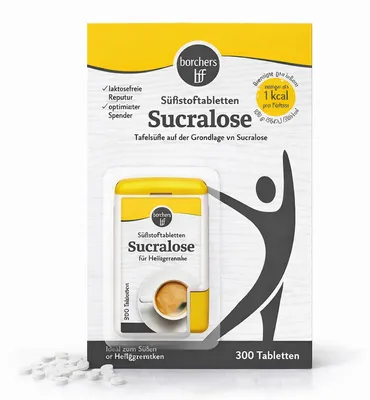 Produktbild von borchers Sucralose Süßungstabletten 300 Tabletten