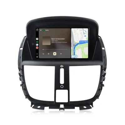 Produktbild von Autoradio Für Peugeot 207 2006-2015 Wireless CarPlay Android Auto WiFi GPS Navi RDS DSP DAB+ BT 7 Zoll 64GB