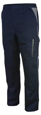 Image de Carson Contrast - Pantalon pour homme LT6203 (37R) (bleu marine/gris)
