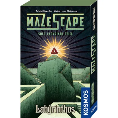 Immagine prodotto di KOSMOS Mazescape Labyrinthos, Labyrinth-Spiel, Knobelspiel, Solo-Spiel, ab 8 Jahren, 693220