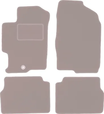 Immagine prodotto di Tappetini auto in velluto per Mazda 6 I GG / GY station wagon, berlina, liftback (2002-2007) - set di tappetini LUX beige (4 pezzi)