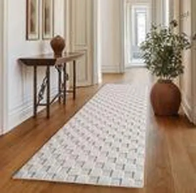 Obrázek produktu pro Bouclé Teppich für Wohnzimmer Schlafzimmer Büro weich pflegeleicht strapazierfähig vielseitig kombinierbar , Größe : 80 x 150 cm , Farbe : Creme-4