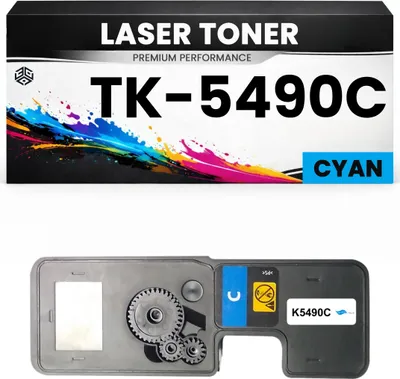 Produktbild von Toner kits kompatibel für Kyocera TK-5490C ECOSYS PA2101cwx/PA2101cx ECOSYS MA2101cfx/MA2101cwfx in Cyan