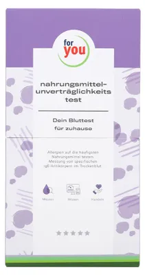 Immagine prodotto di per voi il test delle intolleranze alimentari - analisi del sangue a domicilio