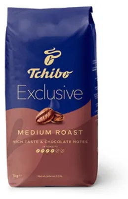 Obrázok produktu pre Kávové zrná Tchibo Exclusive Medium Roast, 1 kg