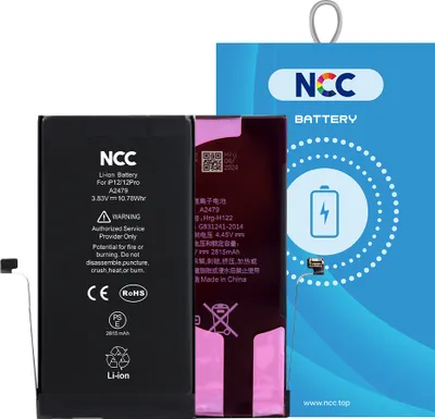 Produktbild von OEM - Ersatzakku Akku Batterie 2815mAh für iPhone 12 A2403 / 12 Pro A2407 & Werkzeug