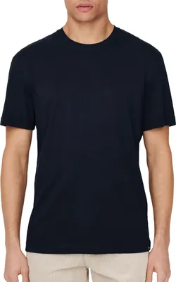 Image de T-shirt Only & Sons 22025208-darknavy pour Homme