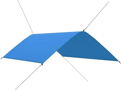 Obrázek produktu pro vidaXL Outdoor-Tarp 3x2 m Blau