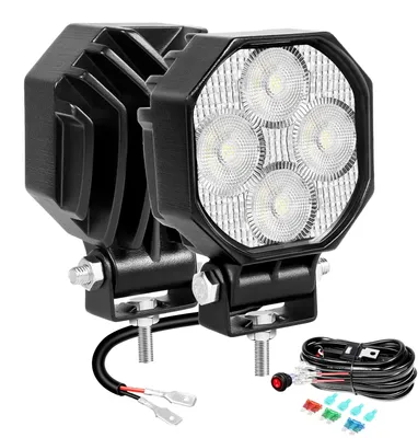 Produktbild von LED-Arbeitslicht, langlebige Konstruktion, wasserdichtes Design, 2x16W Flutlichtstrahler, 3000LM-a
