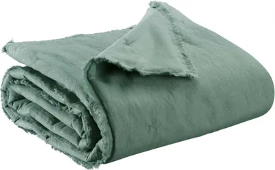 Produktbild von Einfarbige Decke Laly Prusse 135 x 200 – sde   ld