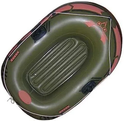 Produktbild von Famanu aufblasbares Boot mit 1-Personen-Kapazität - camouflagegrün